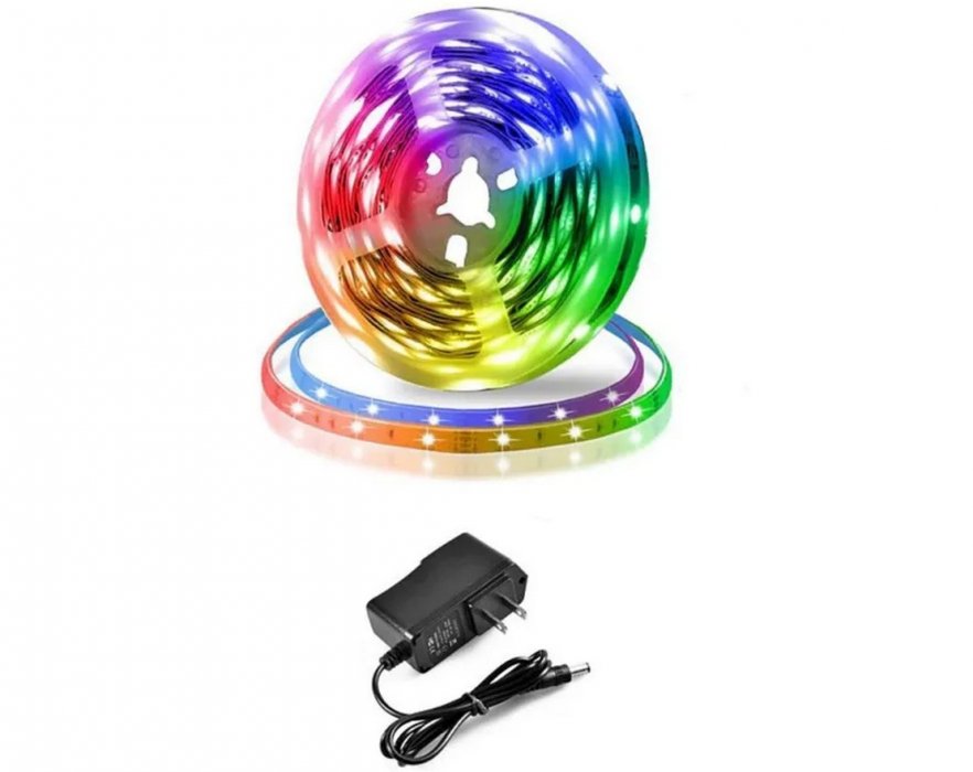 Разноцветная RGB-подсветка (от сети 220V)
